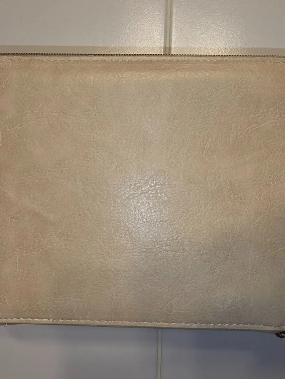 BEIS Beige Makeup Travel Toiletry Bag